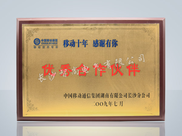 优秀合作伙伴